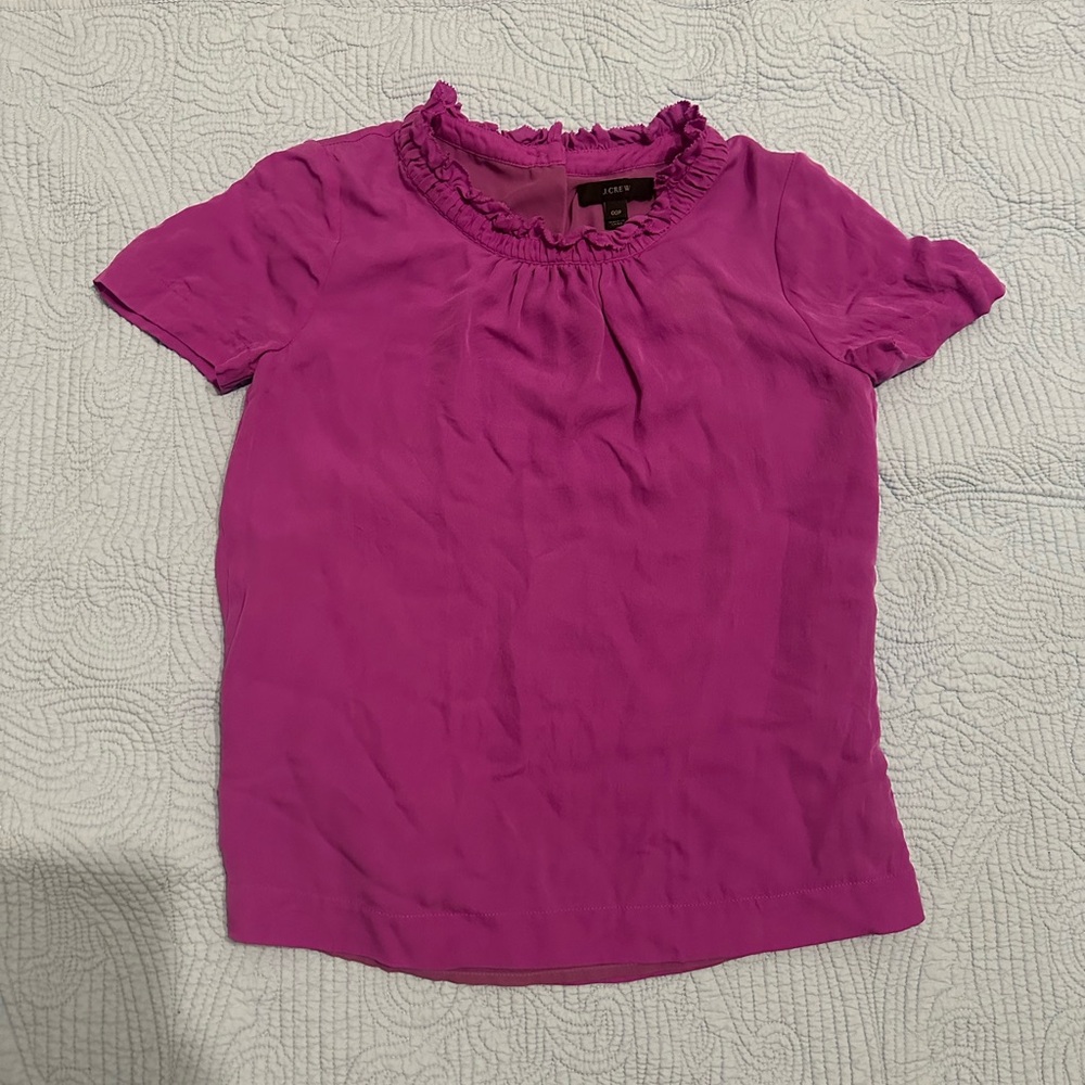 J Crew Silk Blouse